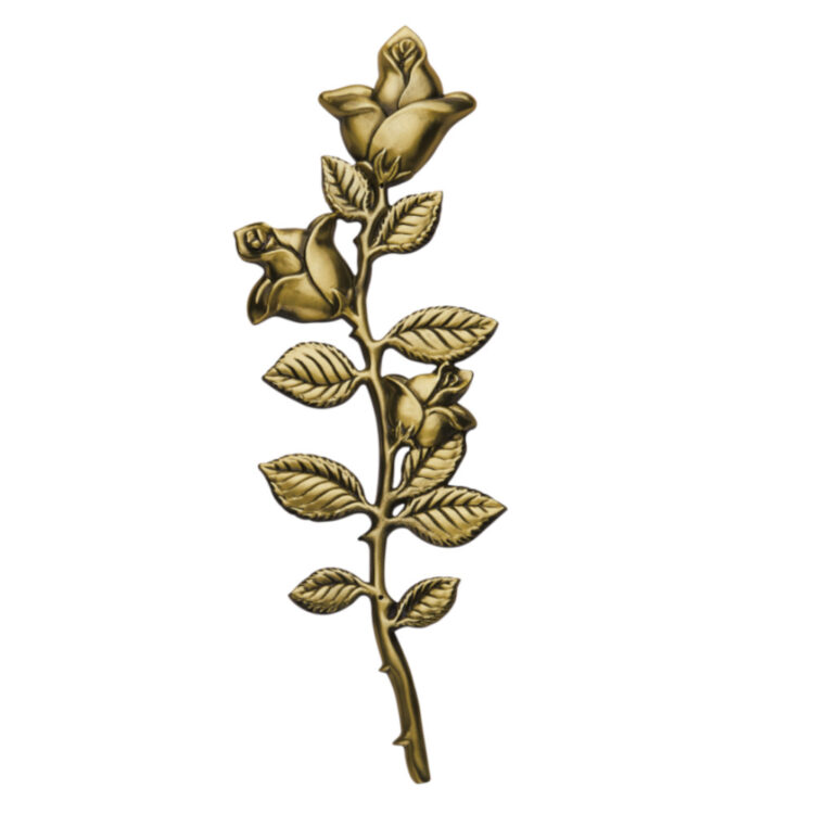 175 S crocifisso ottone