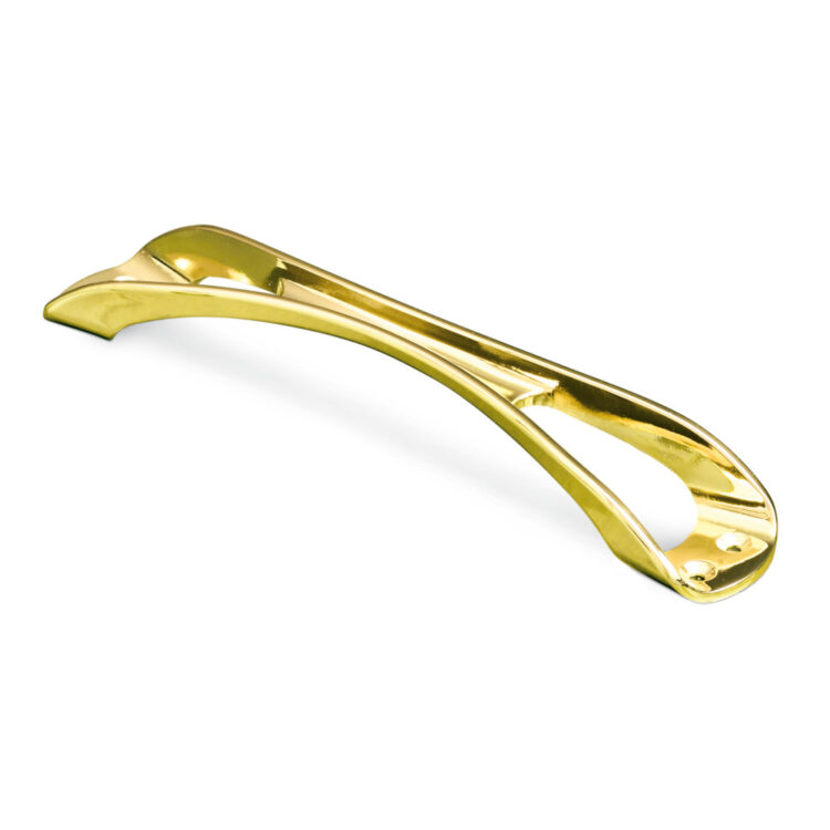 275 s maniglia ottone lucido
