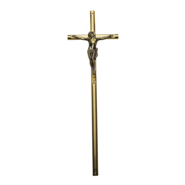 3363 crocifisso ottone