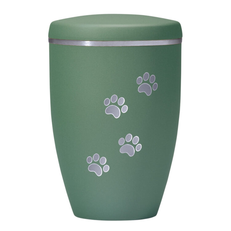 urna verde pets