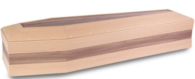 Cofano Funebre Eco Vega Bicolore Nobilitata