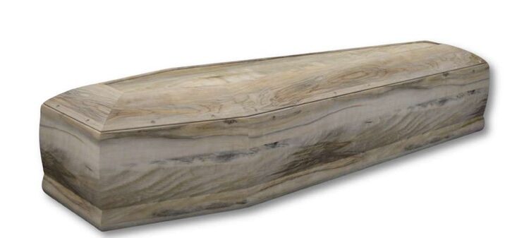 Cofano Funebre Eco Vittoria Acero Fossile Nobilitate